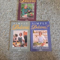 Three Darina Allen simply delicious cook books