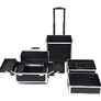 Multi-function 4 in 1 Beauty Cosmetic makeup nail hairdressing Beauty Case black Vanity Trolley Image 5