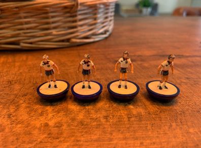 Subbuteo England Home Kit World Cup 90 Spare Players X4 1990