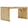 5 Piece Outdoor Dining Set Impregnated Pinewood Image 3
