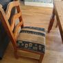 wooden Dining room table and  chairs Image 6