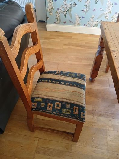 dining table and chairs