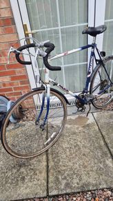 classic vintage raleigh road racing bike
