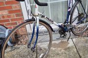 classic vintage raleigh road racing bike