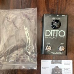 Ditto Mic Looper TC Helicon pedal, brand new