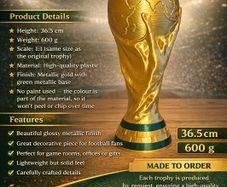 World cup trophy