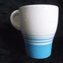Arklow striped mug with ear shaped handle Image 3
