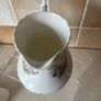 Aynsley "Cottage Gardens " Dhell shaped Bowl & Matching Pint Milk Jug Image 10