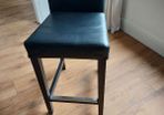 Leather Bar Stools x 2