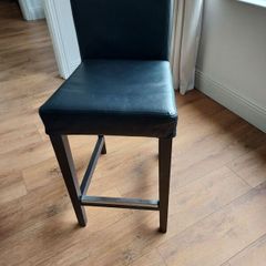 Leather Bar Stools x 2