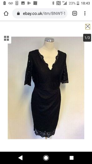 M&S Twiggy Lace Dress