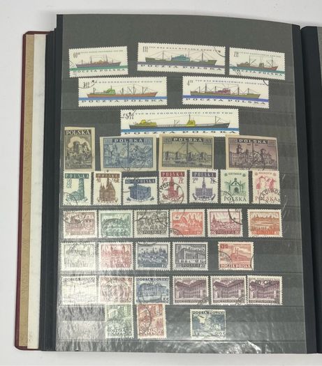 Collection: Poland Stamps mainly used however some mint noted along with some miniature sheets on 38 pages