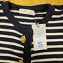 Navy and white Cardigan Image 2
