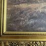 Large Vintage Framed Oil Painting (1977) - J. S. Morgan Hunting Scene Image 4