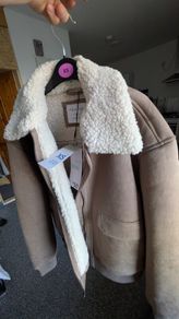 Primark Jacket with Sherpa Lining Size XS  New with Tags