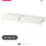 3 X Malm Ikea Under bed drawers  and 2 X chest of drawers Ikea too. Image 6
