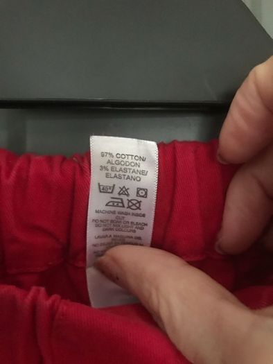 Dunnes Stores red girls trousers aged 9-10 years