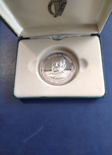 Eire   President De Valera Silver  Proof Coin