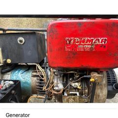 Yanmar  Diesel Generator recently serviced with ne