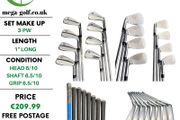 Wilson FG-62 Irons / 3-Pw / Dynamic Gold S300 Stiff