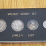 Maundy silver coin set 1687 James II Image 10