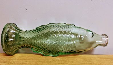 vintage fish shape bottle