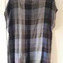 Linen Plaid Tunic Image 2