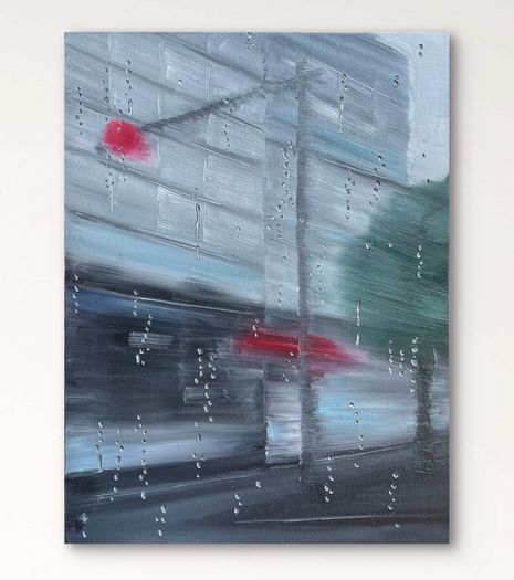 Original oil painting on canvas board