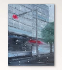 Original oil painting on canvas board