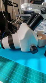 SMZ-635, 8-50X Continuous Zoom Stereo Microscope WF10X/22mm Eyepiece For  PCB Repair