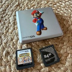 Nintendo DS Games with Mario game case