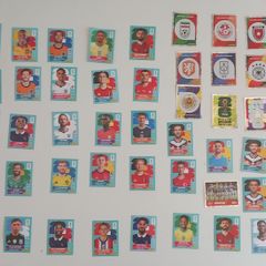Selection of Panini WC stickers
