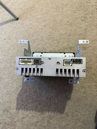 Car cd radio bracket and face shield
