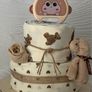 Handmade premium pampers nappy cake Image 9