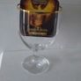 Grimbergen Half Litre , Gold Rimmed Goblet Style , Beer Glass and 2 Beer Mats Image 8