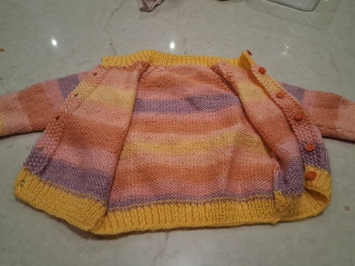 baby cardigan 3-6 months