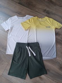 Boys Activewear Tshirts and Short Bundle Age 9-10