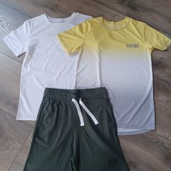 Boys Activewear Tshirts and Short Bundle Age 9-10