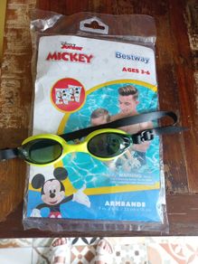 armbands and goggles 3-6 years old