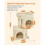 Cat Tree  67cm Scratching Tree with Cat House Sisal Image 4
