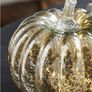 Lumineo Glass Pumpkin Lantern Image 2
