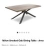 Brand New. Kitchen table160x84cm. Glass cover also included. Image 3