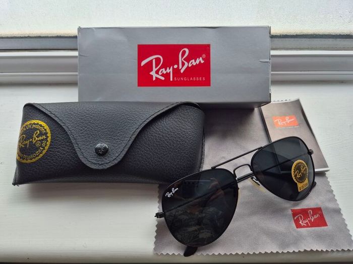 Ray-Ban Aviator Black Sunglasses