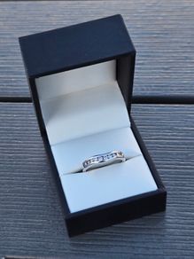 Brand New 14ct White Gold Diamond Eternity Ring