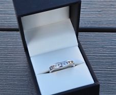 Brand New 14ct White Gold Diamond Eternity Ring