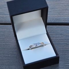 Brand New 14ct White Gold Diamond Eternity Ring