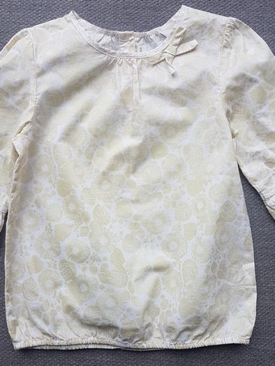 Vertbaudet girls blouse and cardigan set age 6