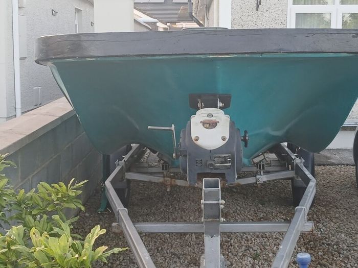 Boat and trailer