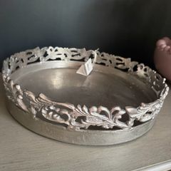 New Lenne bjerre silver round tray