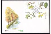 1984 Ireland Fauna &amp; Flora Trees Commemorative Stamps An Post First Day Cover (FDC)